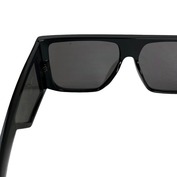 SUNGLASSES SUNGLASSES SHADES Brow Bar Black Plastic Frames Beach Vacation Summer - Picture 7 of 16